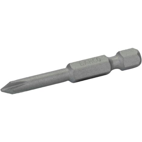 Bahco 1/4 Standard Schraubendreher Bits für PH2-Phillips-Schrauben 50 mm - 5 Stk/Kunststoffbox