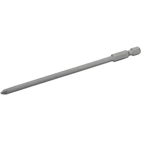 Bahco 1/4 Standard Schraubendreher Bits für PZ1-Pozidriv-Schrauben 125 mm - 2 Stk. pro Blisterpackung