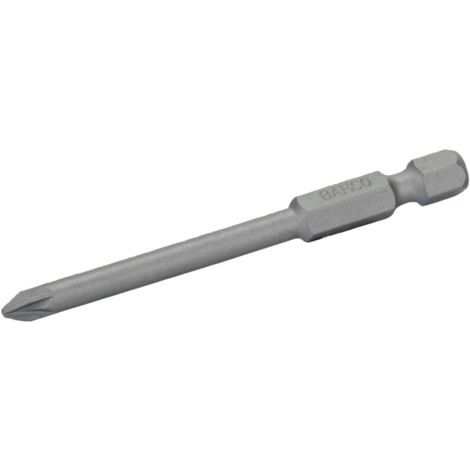 Bahco 1/4 Standard Schraubendreher Bits für PZ1-Pozidriv-Schrauben 70 mm - 5 Stk/Kunststoffbox