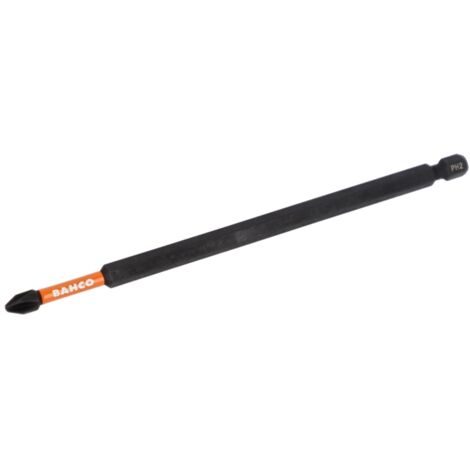 Bahco 1/4 Torsion Bits für Phillips Schrauben PH2 150 mm - 2 Stk. pro Blisterpackung