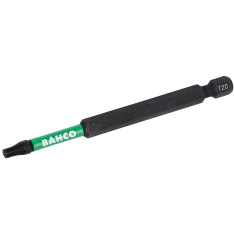 Bahco 1/4 Torsion Bits für TORX T40 Schrauben 90 mm - 2 Stk. pro Blisterpackung