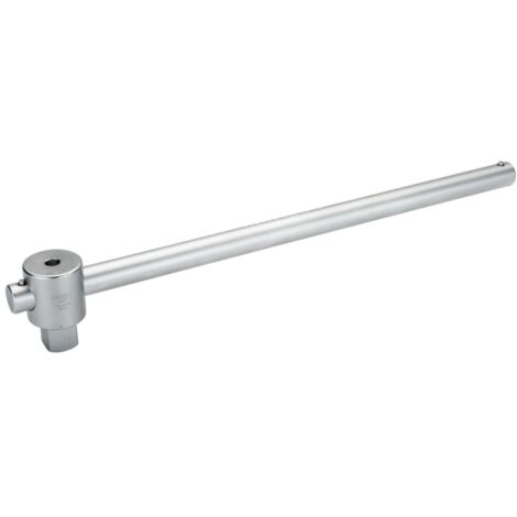 Bahco 1 Quergriff mit Gleitstück, Vierkantantrieb und matter Oberfläche, 508 mm