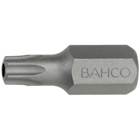 Bahco 10 mm Bits für TX-Schrauben mit Sicherungsstift, TR25