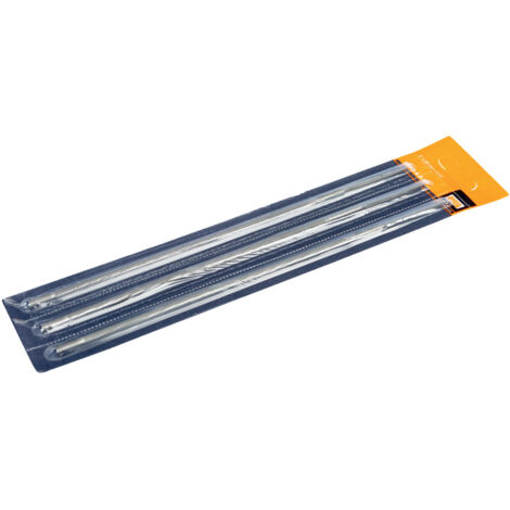 Bahco 168-8-6.3-3P Kettensägefeilen, ohne Heft, 200 mm, Ø 6,3 mm, 3er-Verpackung Länge 200 mm 3 St.