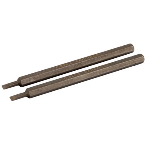 Bahco 2 1/4 Sechskantklingen, 100 mm, Schlitz, 0,6 x 3,5 mm