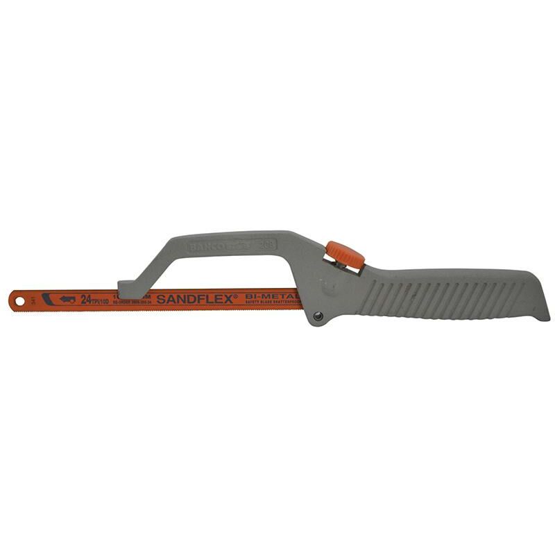 Bahco - 208 Mini Junior Saw 250mm 10in Hacksaw 24TPI Blade BAH208