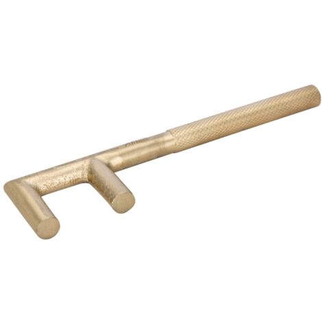 Bahco 30-mm-Ventilhaken aus Aluminiumbronze, funkenfrei, 200 mm