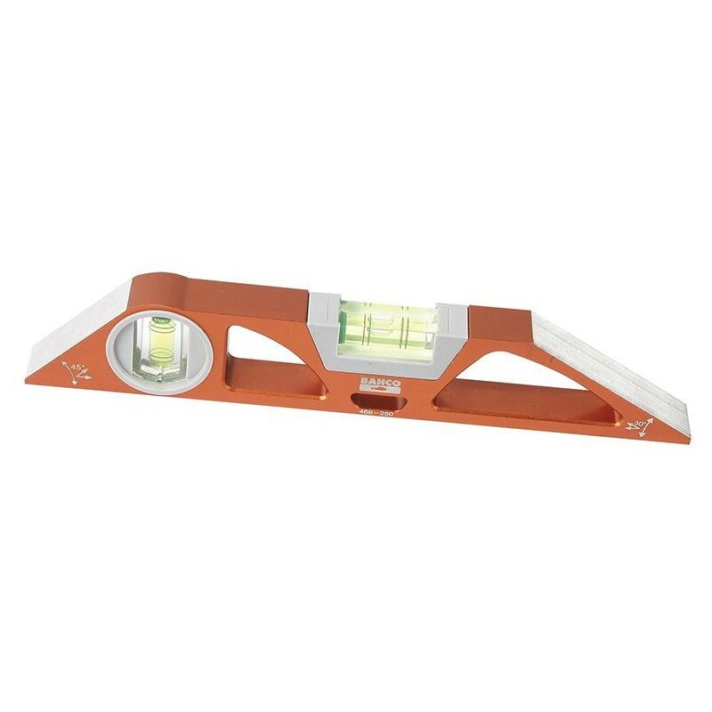 Bahco - BAH466250 Scaffolders Boat Torpedo Spirit Level 25cm 466-250