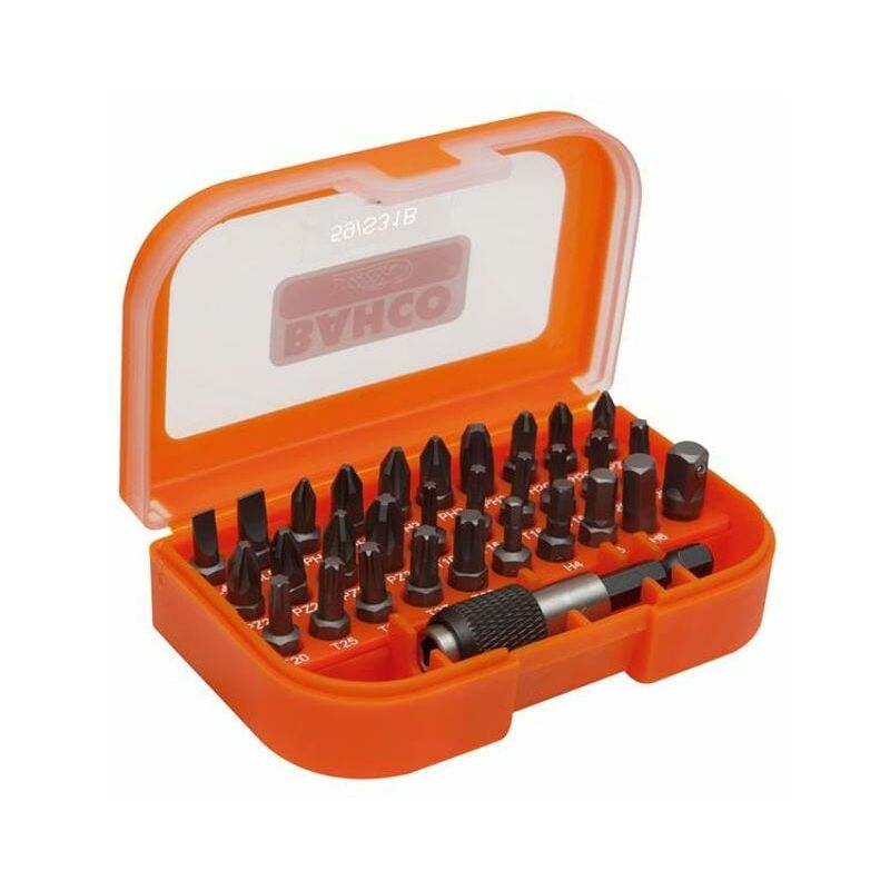 59/S31 Bit Set, 31 Piece BAH59S31 - Bahco