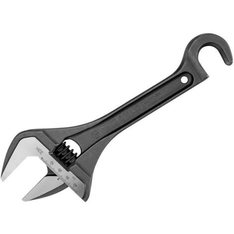 Bahco 33H Wide Jaw Adjustable Wrench with Hook 254.5mm BAH33H