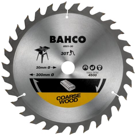 Bahco 40-Zähne Kreissageblätter für Montagesägen in Holz 400 mm