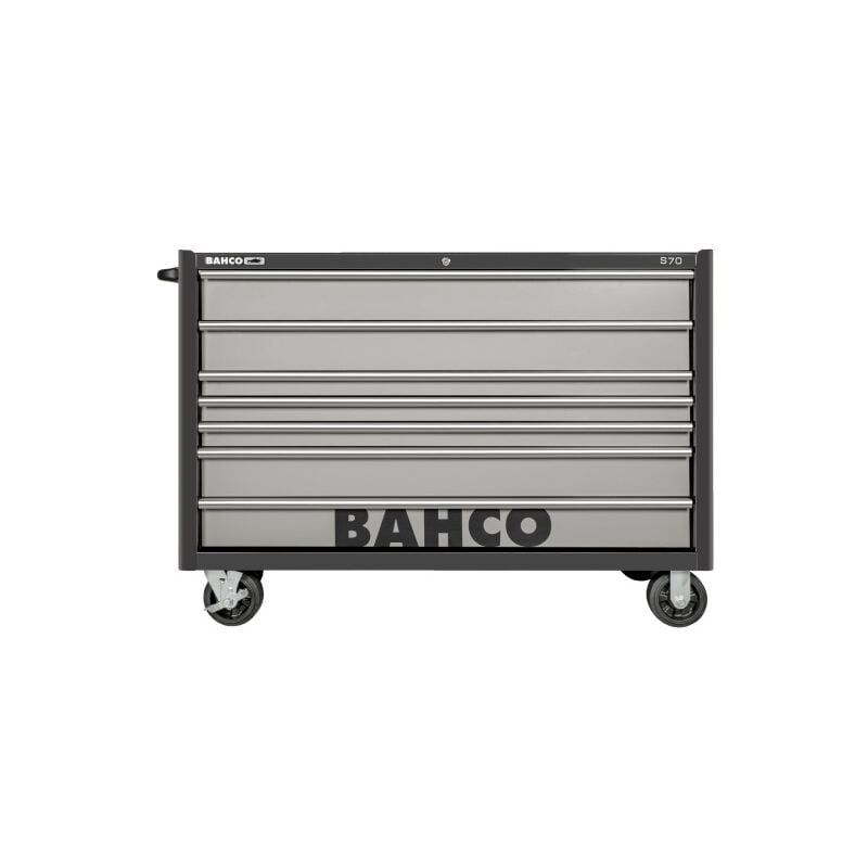 Bahco - 53, Servante d'atelier xxl 53, 7 tiroirs, 1016 mm x 501 mm x 1440 mm