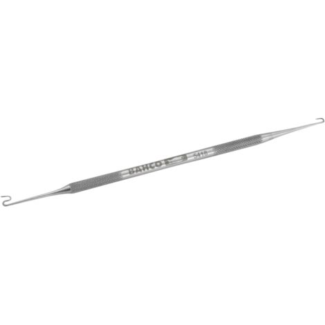 Bahco 5418  Doppelseitige Draht- Und Federhaken, Edelstahl 165mm