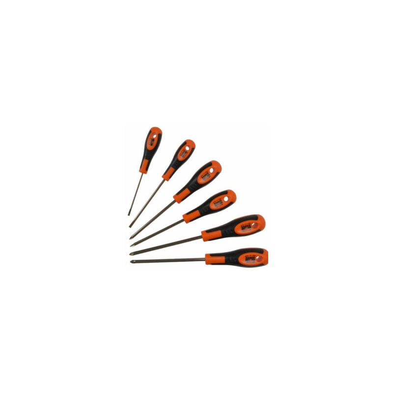 Bahco - 600 Series Screwdriver Set, 6 Piece sl/ph/pz