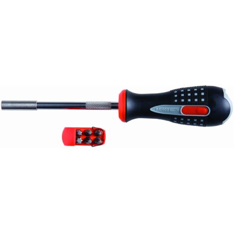 Bahco 808050A - Kit di cacciavite e punte