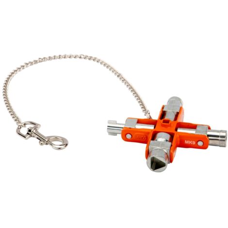 Bahco 9-in-1 Schaltschrankschraubenschlüssel, 95 mm x 95 mm