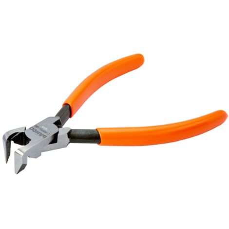 Bahco 90°-Seitenschneider mit PVC-beschichteten Griffen, phosphatiert, 143 mm