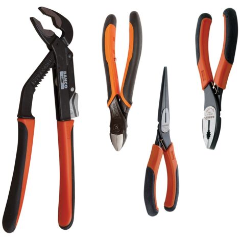 Bahco 9897 4-Piece Pliers Set (Model BAH9897)