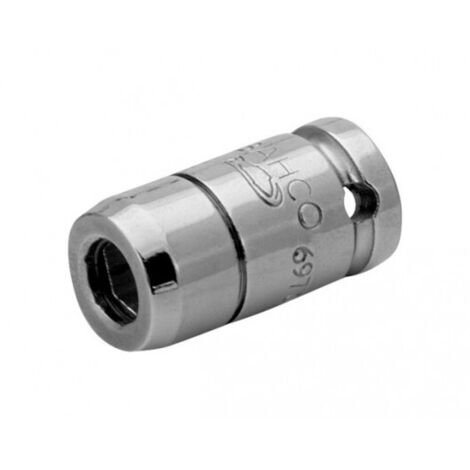 BAHCO - Adaptateur magnétique pour carré conducteur 1/4" pour embout 6 pans 1/4"