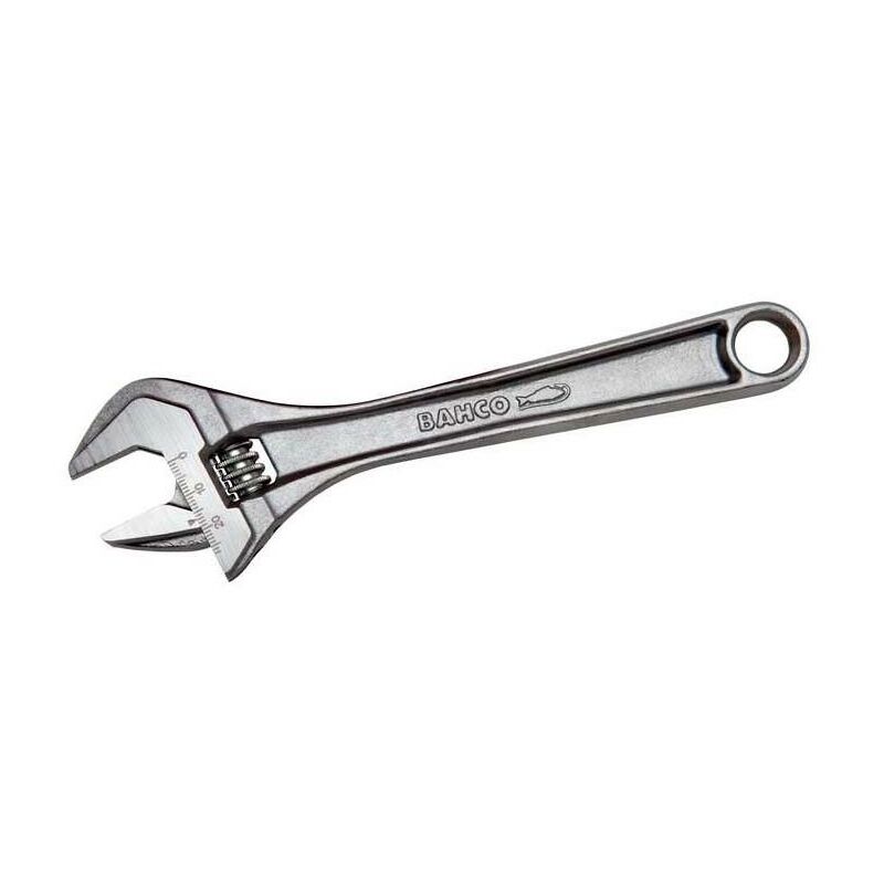 Adjustable Spanner, Alloy Steel, 12in./305mm Length, 34mm Jaw Capacity - Bahco