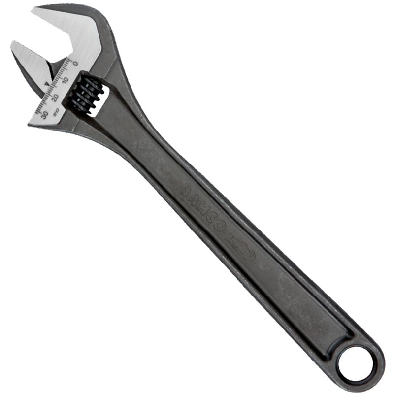 8072 Central Nut Adjustable Wrench with Phosphate Finish, 255mm - Bahco