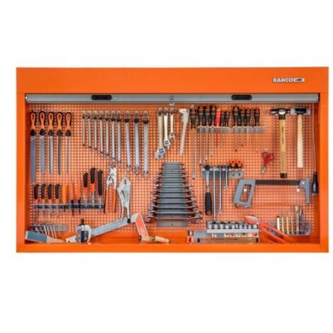 BAHCO - Armoire 1 500 mm avec rideau + kits d'outils multi-usages - 110 pcs