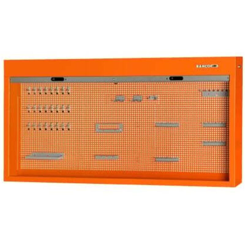 Bahco - Armoire pour établi ou mur avec rideau et crochets - 1800 mm