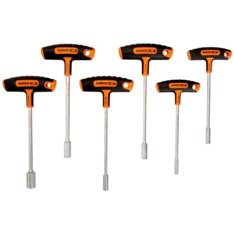 Bahco Assortimento cacciavite manico a T, 6 pezzi - 903T-3