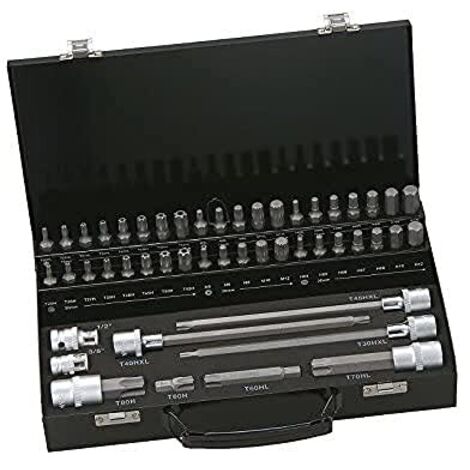Bahco Assortimento inserti TORX, 49 pezzi - BE5049T