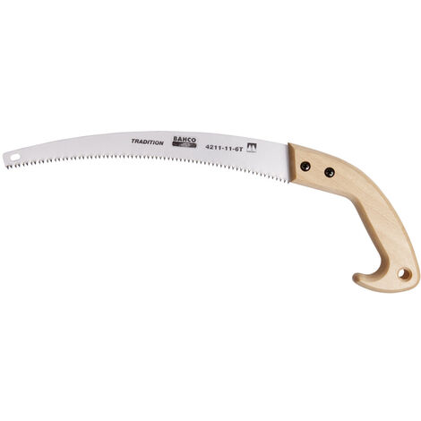 Bahco Astsäge, Holzgriff, für Trockenes Holz, Gehärtet - 4211-11-6T
