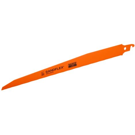 Bahco Auswechselbares Sandflex-Metall-Handstichsägeblatt, 18 Zähne pro Zoll, 310 mm