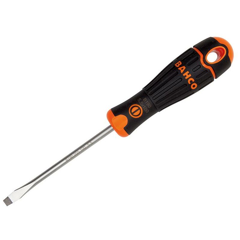 Bahco - fit Screwdriver Flared Slotted Tip 5.5 x 125Mm