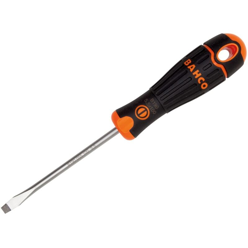 Fit Screwdriver Flared Slotted Tip 5.5 x 125Mm - Bahco