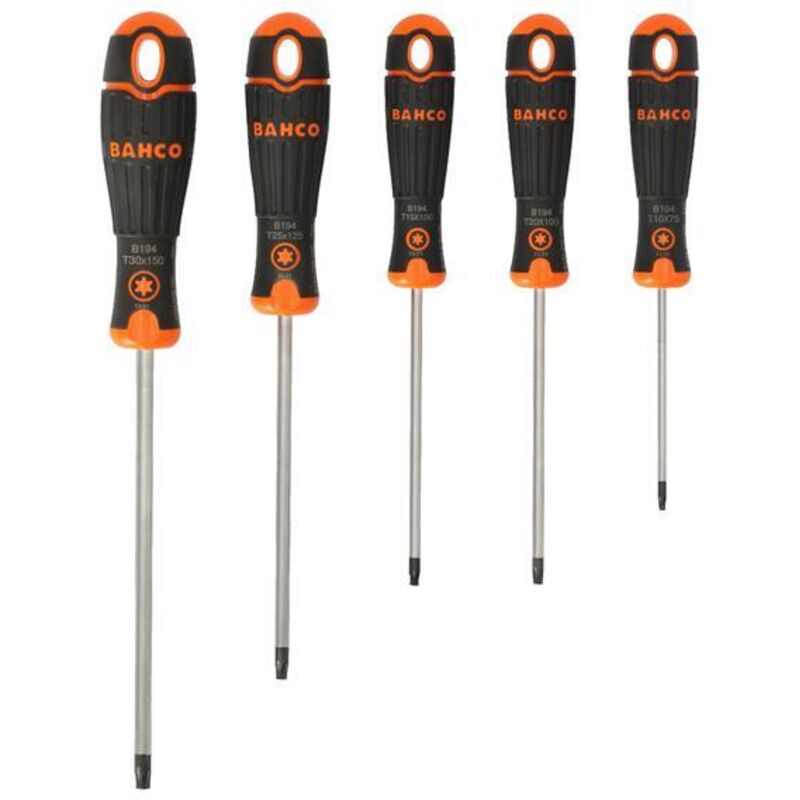 Bahco - B219.025 fit torx Screwdriver Set, 5 Piece BAHB219025