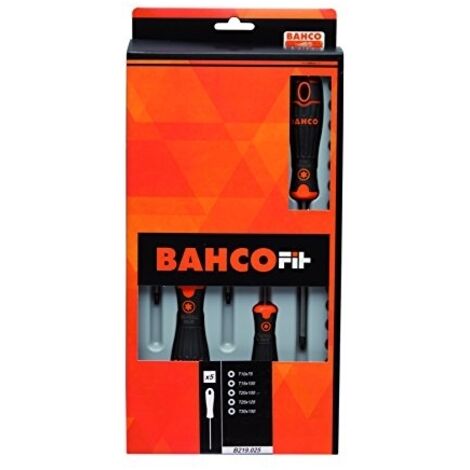 Bahco B219.025 Jeu de tournevis Taille (tournevis) T 10, T 15, T 20, T 25, T 30 1 set C649362