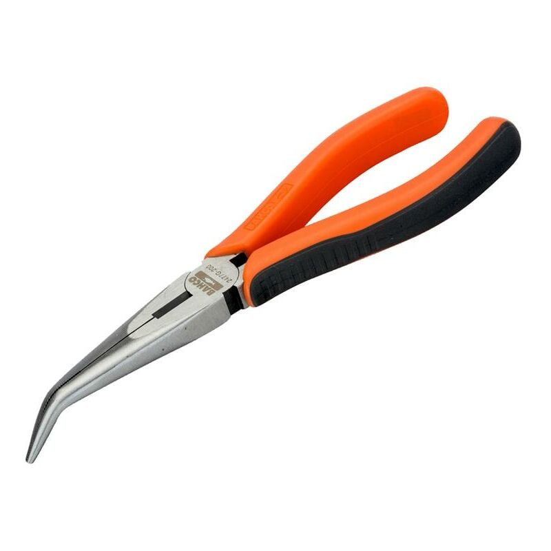 2477 G-200 2477G ergo Bent Snipe Nose Pliers 200mm (8in) BAH2477G200 - Bahco