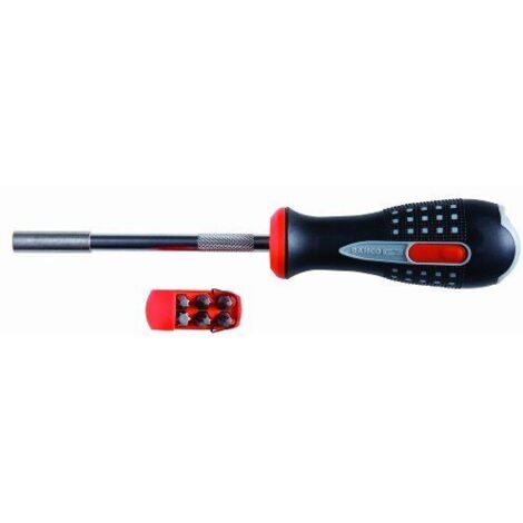 Bahco BAH808050T Torx 1/4in Screwdriver and 5 Torx Bits