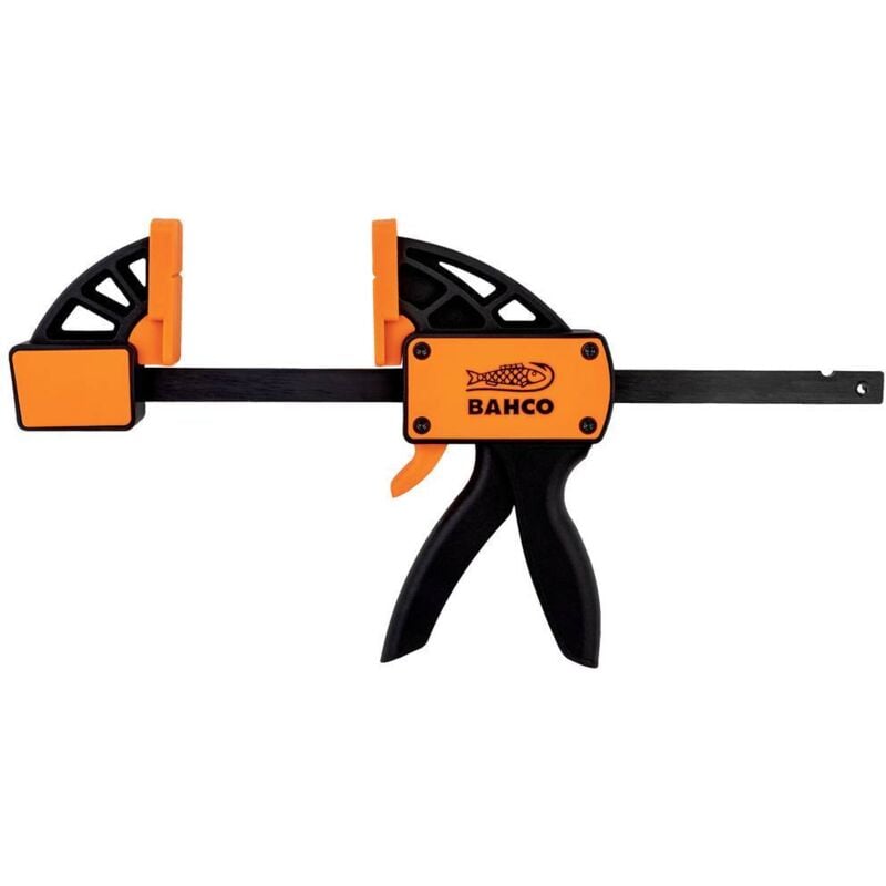 Lot de 2 serre-joints à une main Bahco QC-300A-2P Envergure max.:300 mm Longueur: 475 mm