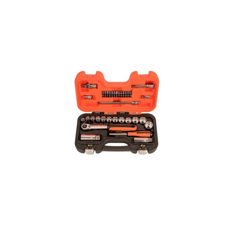 Jeu de douilles 3/8 - 34 pcs - Bahco