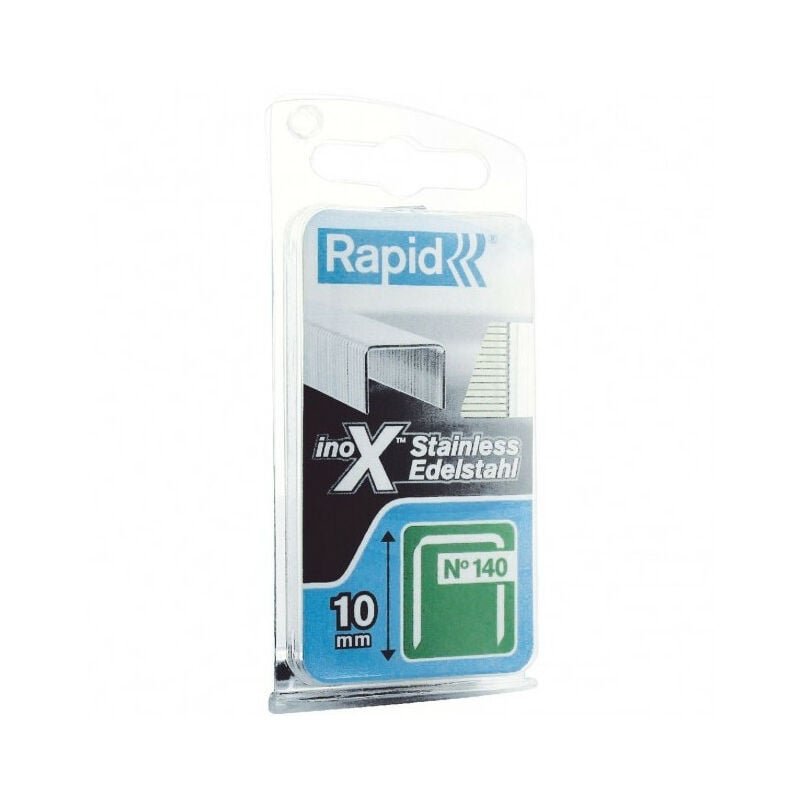 Agraf rapid inox N°140 - 10mm - 650 pièces - RAPID