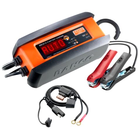 Bahco Batterieladegerät Erhaltungsladegerät 3 Ampere 12V Batterie KFZ Auto