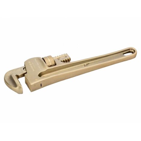Bahco Besonders robuste 25-mm-Rohrzange aus Aluminiumbronze, funkenfrei, 200 mm