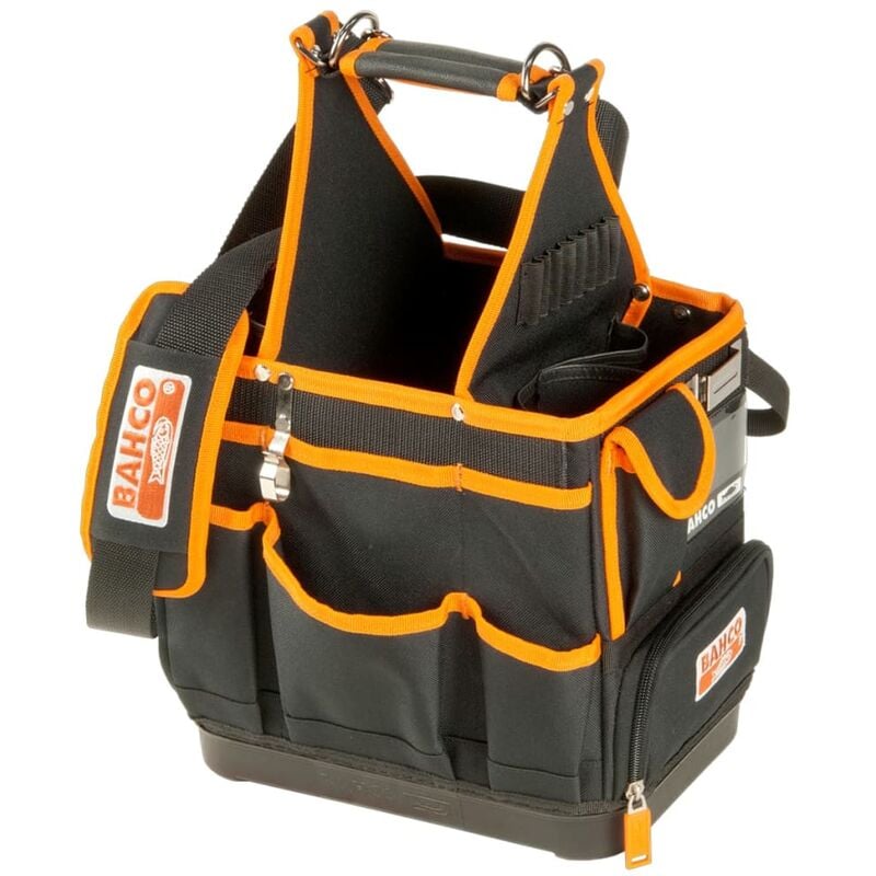 

BAHCO Bolsa para herramientas de electricista 29x19x42 cm 4750FB3-12 - Negro