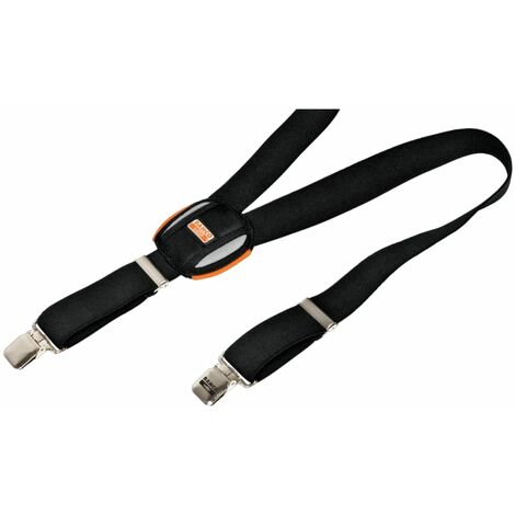 BAHCO Bretelles réglables avec clips Noir 4750-BWC-1