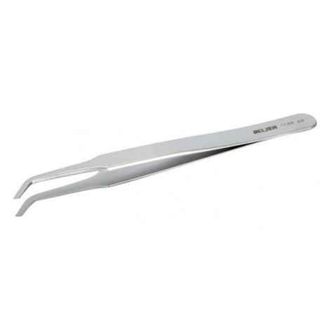 BAHCO - Brucelles SMD pr micro condensateurs, pointes rainurées 5mm angle 60°, 120mm
