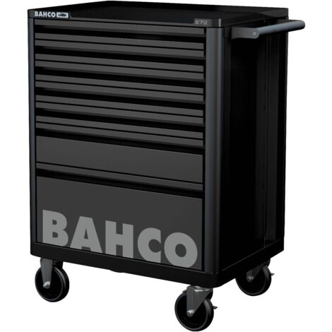 Bahco Campaign Werkstattwagen mit 7 Schubladen, schwarz (RAL 9005)