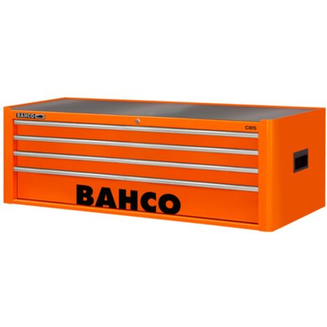 Bahco Classic Werkstattwagen-Aufsatz 40 mit 4 Schubladen, orange