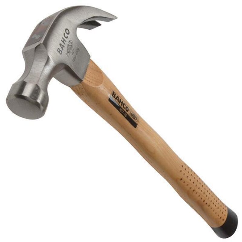 Claw Hammer Hickory Shaft 450g (16oz) BAH42716 - Bahco