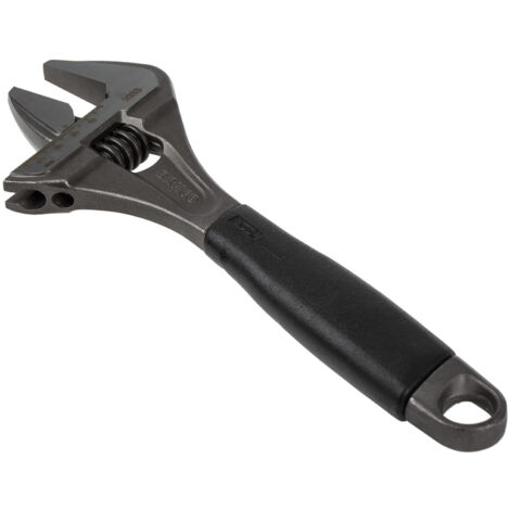 Bahco – Clé à molette professionnelle – Ouverture maximale 46 mm – Longueur 270 mm – Conception ERGO pour accès facile – Traitement anticorrosion