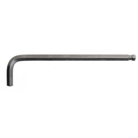 BAHCO - Clé mâle coudée en acier inoxydable à tête sphérique longue, dimensions métriques, pour vis 6 pans - 3 mm
